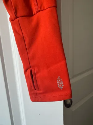 FP Movement Orange Zip-Up Athletic Jacket thumbnail 3