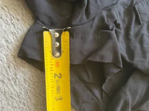 chic Black High-Waist Paperbag Tie Shorts thumbnail 6