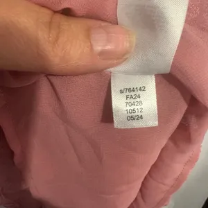 LOFT Pink Floral Jacquard Ruffle Sleeve Blouse Top 764142 L thumbnail 7