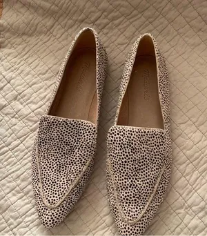 Madewell spotted calf hair loafers thumbnail 1