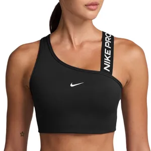 NWT Nike Pro Asymmetrical Padded Sports Bra thumbnail 1