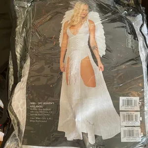 NEW Roma Heaven's Kiss Angel Sexy Costume Size Small thumbnail 3