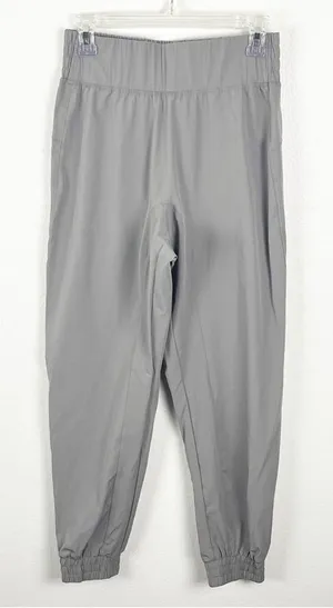 HALARA Gray Elastic Pull On Waist High Rise Joggers Small Gym Workout Casual thumbnail 1