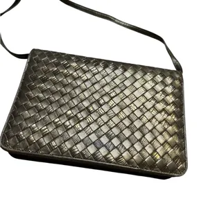🌟 Jay Herbert Metallic Woven Leather Crossbody Bag 💫‎ thumbnail 2