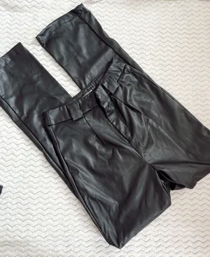 prettylittlething leather pants thumbnail 1