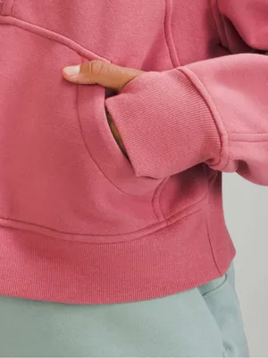 Women’s Lululemon Scuba Oversized Funnel Neck Half Zip Brier Rose XS/S thumbnail 5