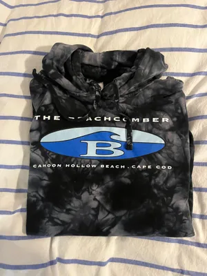 Beachcomber hoodie tie dye Black thumbnail 2
