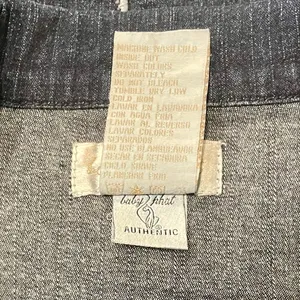 Baby Phat Vintage Tailored Cropped Denim Jacket w/ Embroidery & Scallop Hem thumbnail 6