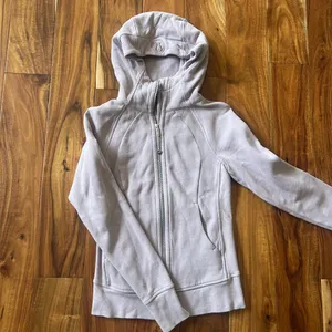 Lululemon Light Purple Scuba Zip Up Jacket thumbnail 2