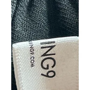 Naning9 Women's Black High Rise Pleated Wide Leg Baggy Trousers Pants Size XS thumbnail 6