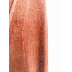 NWT Jenny Yoo Collection Mara Velvet‎ Maxi Gown Women's 6 Orange Formal thumbnail 5
