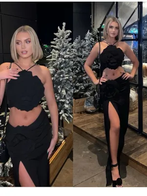 Lovers and Friends Artemis Gown in Black thumbnail 4