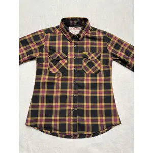 Dixxon Flannel Women's 22 Jumps Shirt Plaid Button Down Size Medium thumbnail 2