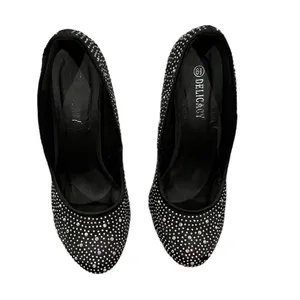 Delicacy Deluxy Platform Dance Club Stiletto Bling Jeweled Shoes 6.5 thumbnail 2