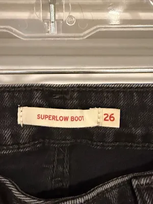 Levi's Black High-Rise Flare Jeans thumbnail 5