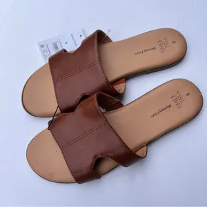 Time and Tru Women's Slip On Low Heel Sandals NWT Sz 8 thumbnail 10