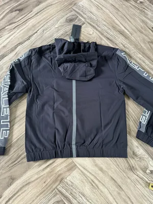 Alphalete Women’s EXP Tech Windbreaker- Black Matter, Size Small thumbnail 8