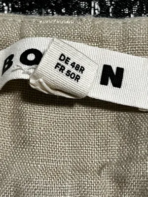Womens sz20-22R Boden 100% Linen wide leg capri pants 24" inseam thumbnail 9
