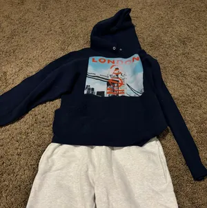 Blue Hoodie / Sweatshirt thumbnail 1