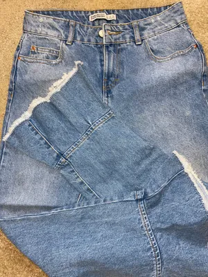 Zara Bluejeans Straight With Flare thumbnail 3