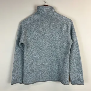 Patagonia Better Sweater 1/4 Zip Womens Small Gray Fleece Pullover Logo Outdoor thumbnail 5
