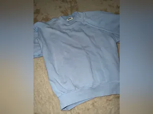 Elwood crew sweatshirt light blue casual fall activewear $100 limited edition thumbnail 5