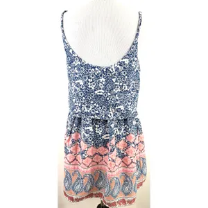 Abercrombie & Fitch Paisley Print Spaghetti Strap Dress Size Small thumbnail 5