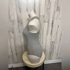 Active basic Gray bodysuit thumbnail 2