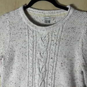 LL Bean Women’s Crewneck Pullover Sweater Henley Size‎ Small thumbnail 3