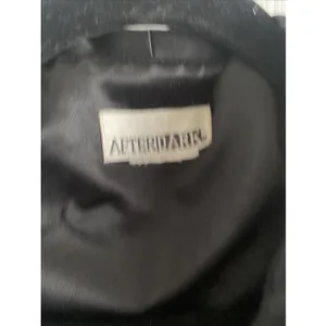 After Dark Vintage Velvet Sheer Sleeve‎ Evening Jacket Womens Size L Black Glam thumbnail 2