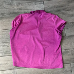 Women's Purple Polo Shirt Size undefined thumbnail 5