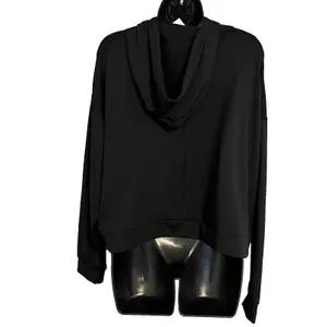 NEW All in Motion Women's XXL Soft Stretch Pullover Hoodie Black NWT thumbnail 6
