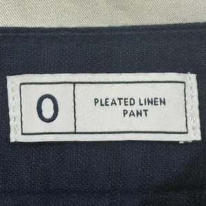 Gap Uniform Linen Pleated Pants 0 Navy Blue Minimal Chic Classic thumbnail 9