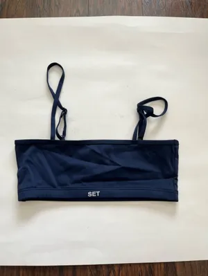 Set active Sport Body Micro Navy Blue Sports Bra Size Small thumbnail 2