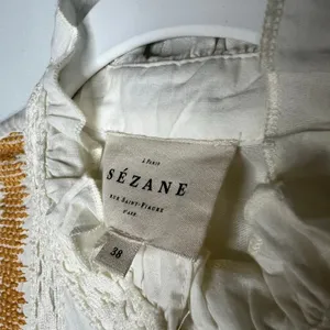 Sezane Embroidered Midi Shirt Dress Size 38/M thumbnail 5