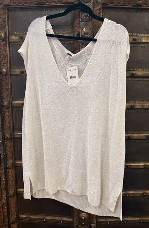 NWT free people easy sweater tee thumbnail 1