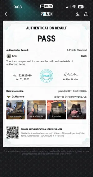Dr Martens Zavala size 5W with certification of authenticity thumbnail 10