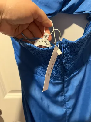 Edit By Nine Dress Blue Size L thumbnail 3