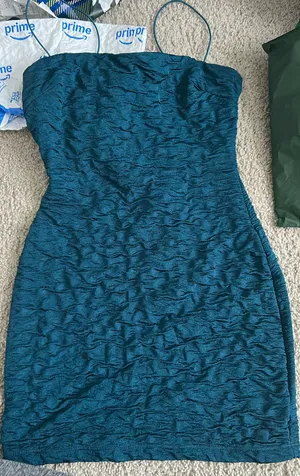 Windsor Blue Mini Dress thumbnail 1