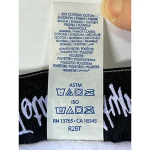 Totally Hype Wisconsin Badgers White Graphic Raw Hem Sweatshirt‎ Womens Medium thumbnail 7