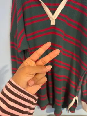 We The Free Stripe Waffle Knit Top thumbnail 5