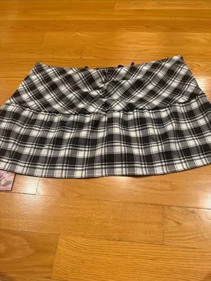 NWT Halara play it my way black / white skirt with short built in size Xlarge. thumbnail 9