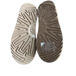 UGG Slippers Mens Size 6 Brown Suede Shearling‎ Lined Mule Slip On Comfort thumbnail 9