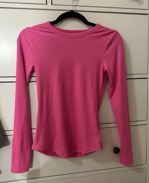pink long sleeve shirt Size XS thumbnail 1