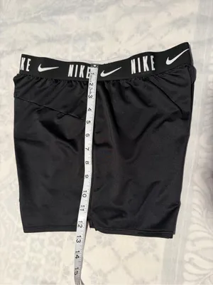 Nike Black Women's Athletic Shorts with Branded Waistband size XL thumbnail 12