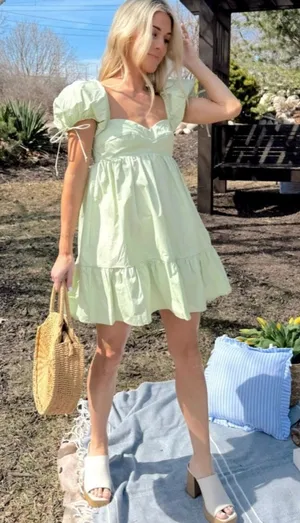 These Three Boutique Light green dress thumbnail 1