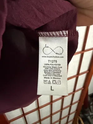 Wantable Les Amis blouse Purple Size L thumbnail 5