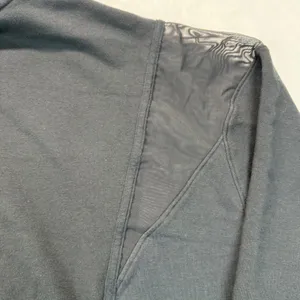 Nike Dri-FIT Sweatshirt Pullover Mesh Trim Center Swoosh Athletic Top Black‎ XXL thumbnail 8
