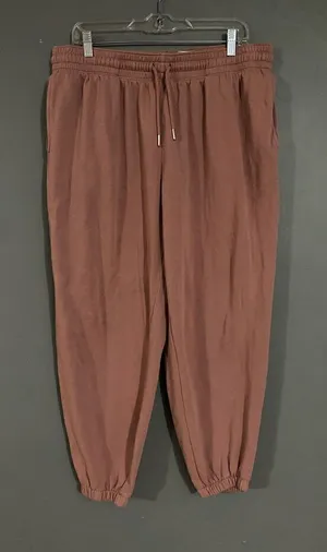 H&M Pink High Waisted Pull On Joggers Size XL thumbnail 1