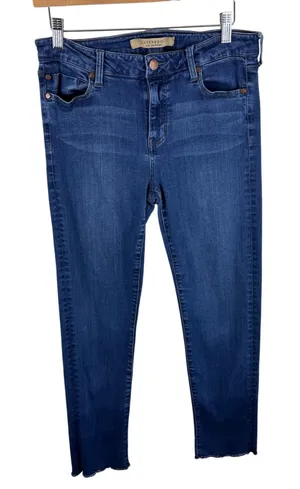 Liverpool Los Angeles Skinny Jeans Womens 10 Lakewood Med Mid‎ Wash Selvage Hem thumbnail 1